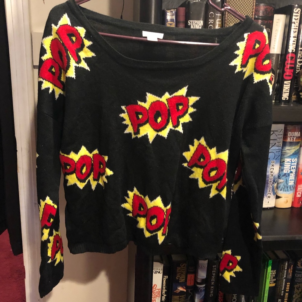 Xhilaration - POP Sweater Crop Top